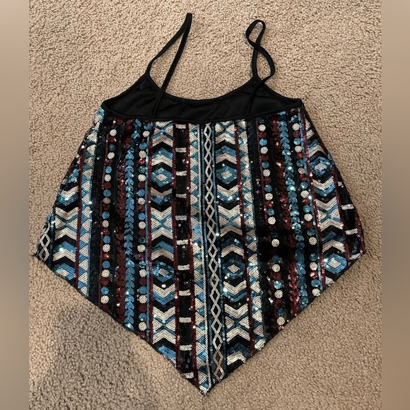 RUE 21 multicolor Sequins Tank Top - Picture 6 of 6